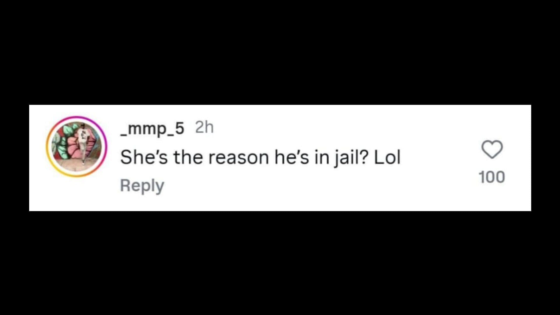 A user reacts (Image via Instagram/hollywoodunlocked)